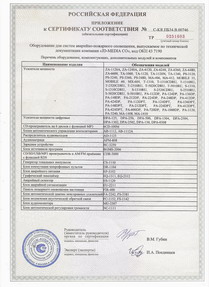 Сертификат соответствия