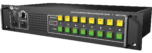Фотография блока студийной технологической связи МЕТА 9544